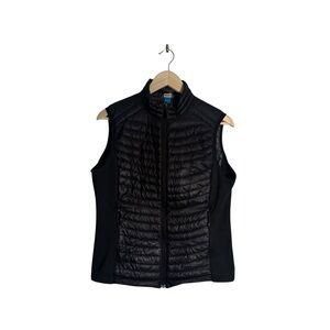 Eddie Bauer Primaloft Down Puffer Vest Women's Outdoor Casual Black Size Medium